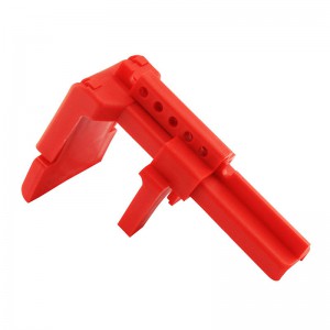 100% Original Safety Loto Small Steel Ball Valve Lockout Red