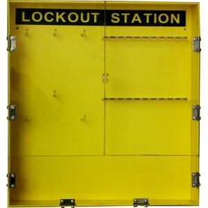 Best quality Electrical Large Wall Mounted Combination Metal Lockout Tagout Station