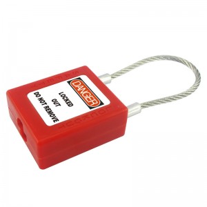 Top Quality New Style 304 Stainless Steel Wire Cable Safety Padlock With Ce Approved!