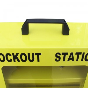 Discountable price Lockout Station Board Safety Management Metal Combination Lockout Tagout Station Integrated Workstation