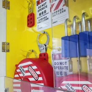 Best quality Electrical Large Wall Mounted Combination Metal Lockout Tagout Station