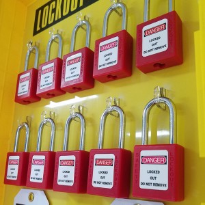 10 Padlock Station with Cover BD-8724