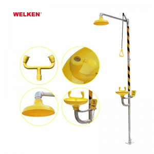 SS304 Combination Eye Wash and Shower with ABS bowl BD-560H