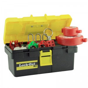 Chinese wholesale Baodi Portable Combination Group Plastic Safety Padlock Tagout Lockout Kit Box
