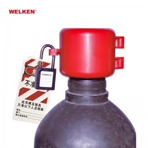 Safety Lockout Tagout Pressurized Gas Cylinder Valve Lockout BD-8251
