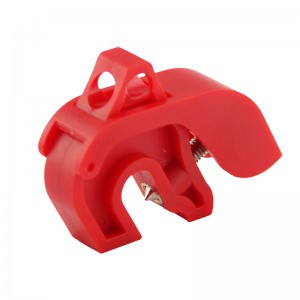 Factory Selling 38mm Steel Shackle PA Coated Hasp Lockout (BD-K02)
