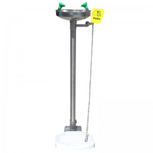 Factory Outlets Cost Effective Abs Pedestal Stand Emergency Eyewash Station