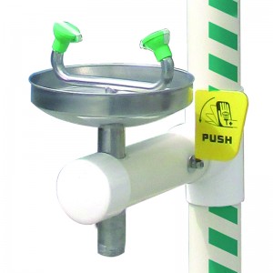 Reasonable price Hot Sale! Combination Emergency Shower Eye Washer With Valve-switch