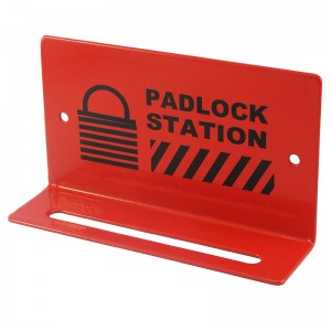 Original Factory Portable Plastic Safety Lockout Padlock Rack