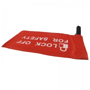 OEM/ODM Manufacturer Bags Electrical Lock-out Red Crane Controller Lockout Bag