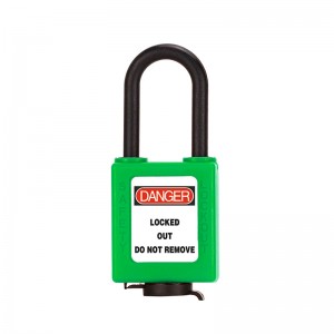 ABS 38mm LOTO lock out tag out Dust-proof Safety Padlock BD-8591N