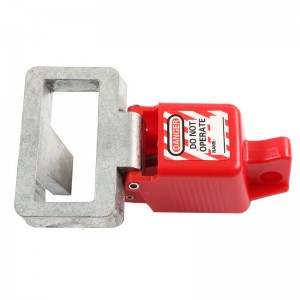 Quality Inspection for Manhua 38mm P38p Keyed Alike Simple Dustproof Padlock For Ralay Switch Anti-touch Insulation Shackle Safety Lockout