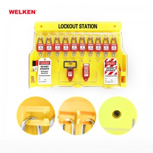 Safety LOTO Board Lockout Tagout Kit Combined Lock Management Station BD-8757