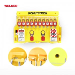 Safety LOTO Board Lockout Tagout Kit Combined Lock Management Station BD-8757