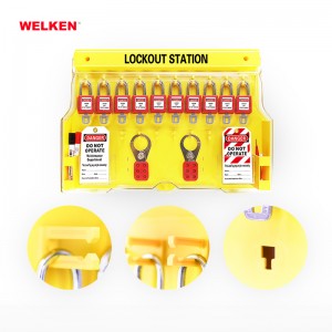 4 types Wall-mounted LOTO Station Combined Lock Management Station BD-8757