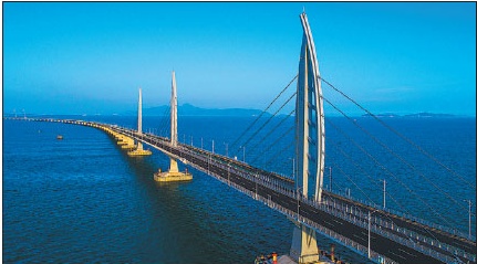 Hongkong-Zhuhai-Macao sild————Uus ajastu sillas