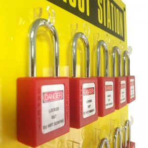 Professional China Boshi Simple Safety Lockout Station For Loto