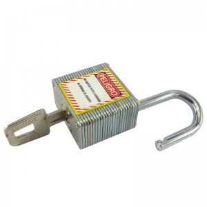 18 Years Factory 76mm Long Steel Shackle Safety Lockout Padlock (bd-g21)