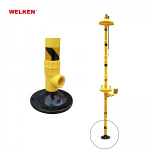 OEM yellow ABS Economic Combination Eye Wash and Shower BD-510