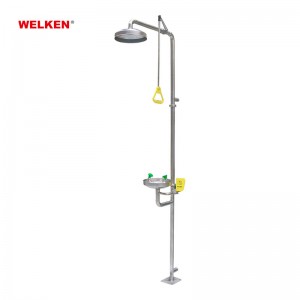 304 Stainless Steel Combination Eye Wash and Shower BD-530