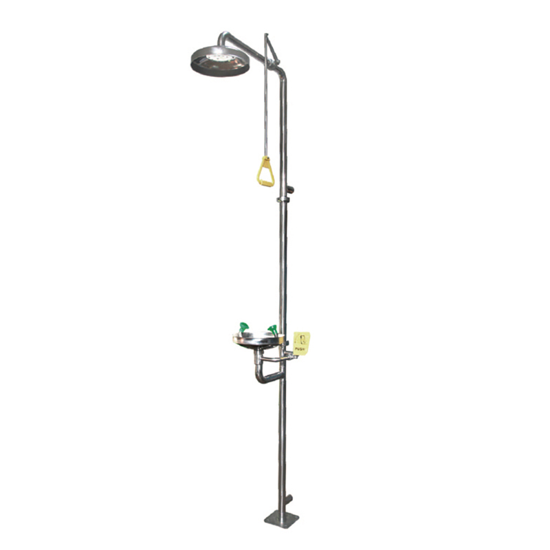 Introduction of Sanitary Grade Stainless Steel Combination Eye Wash Shower BD-530