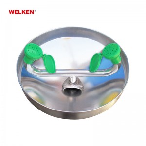 Wholesale 304 Stainless Steel Stand Eyewash with push board