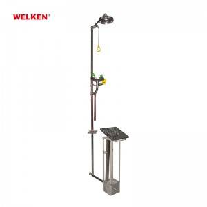 Stainless Steel Buried Combination Eye Wash & Shower BD-560W