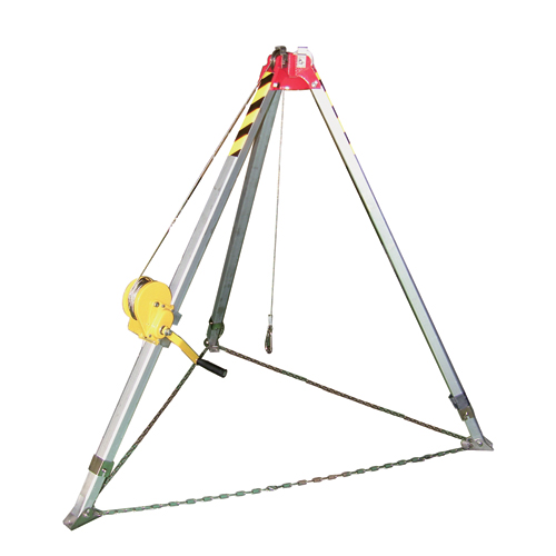 What is a confined space tripod used for?