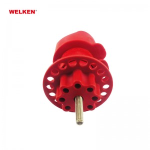 High quality cheap price red Universal Butterfly Valve Lockout