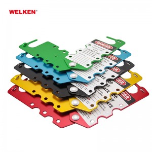Hot Sale OEM 5 colors spark-proof aluminum security and safety lockout tagout LOTO