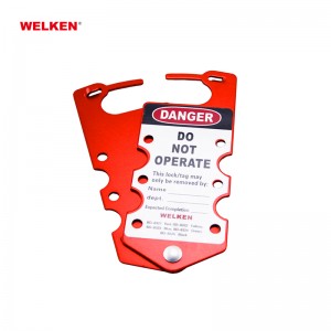 Aluminum safety hasp lockout hasp lockout tagout