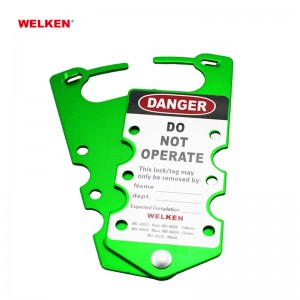 Hot Sale OEM 5 colors spark-proof aluminum security and safety lockout tagout LOTO
