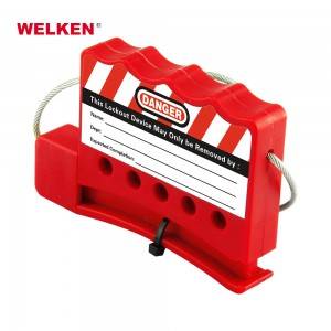 Good User Reputation for Boyue wire lockout tagout Steel Adjustable Cable Lockout