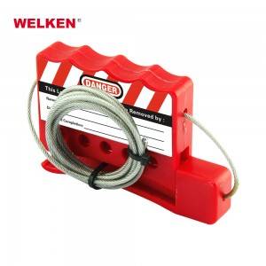 Hot Selling for Safety Wheel Type 2M Reusable Cable Lockout Device For Locking Valves