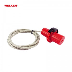 Safety 2m cable Lockout Tagout Universal Cable Lockout BD-8412