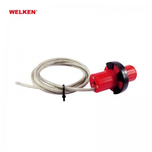 Safety 2m cable Lockout Tagout Universal Cable Lockout BD-8412