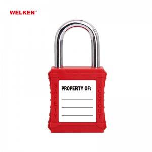 Best Selling Stainless Steel Nylon Shackle Abs Body Safety Lockout Padlock