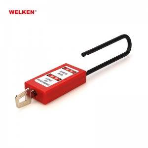 Long Shackle Long Lock Body ABS Plastic Insulation Safety Padlock BD-8575N