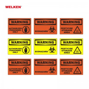 Customized Safety Warning Tags and Signs Lockout Tagout Sign