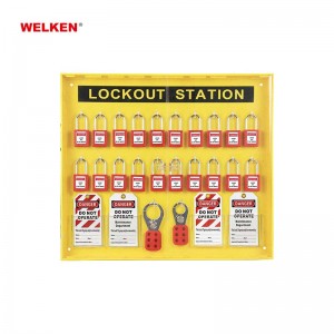 Tianjin Marst safety equipment company supply 20pcs padlock station with good price