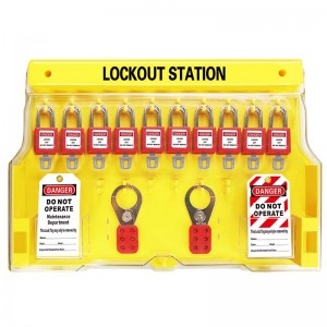 LOTO stazione Combination Lock Management Station BD-8757A