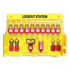 Lock out tag out Safety LOTO Combined Lock Management Station BD-8757