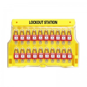 Lock out tag out Safety LOTO Combined Lock Management Station BD-8757