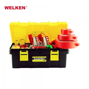Plastic Combination Lockout Box Safety Lockout Tagout LOTO BD-8774A