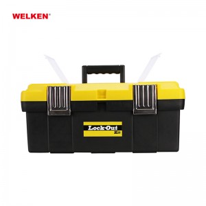 Combination Lockout Box with safety padlock hasp valve lockout BD-8774B