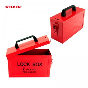 Carbon Steel Portable Lockout Box BD-8811