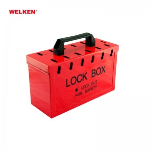Portable Lockout Box with 12 locking points BD-8812