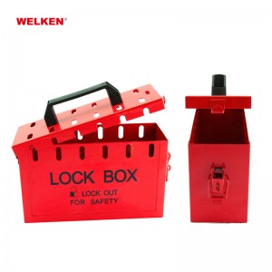 Lockout Kit Portable Lockout Box by carbon steel material BD-8812