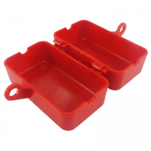 Factory Supplier Colorful Plastic Electrical Plug Lockout Box BD-8181