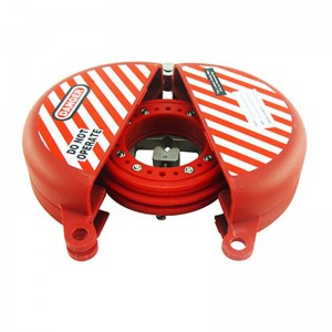 Special Price for Customized Color Nylon Abs Material Adjustable Gate Valve Lockout